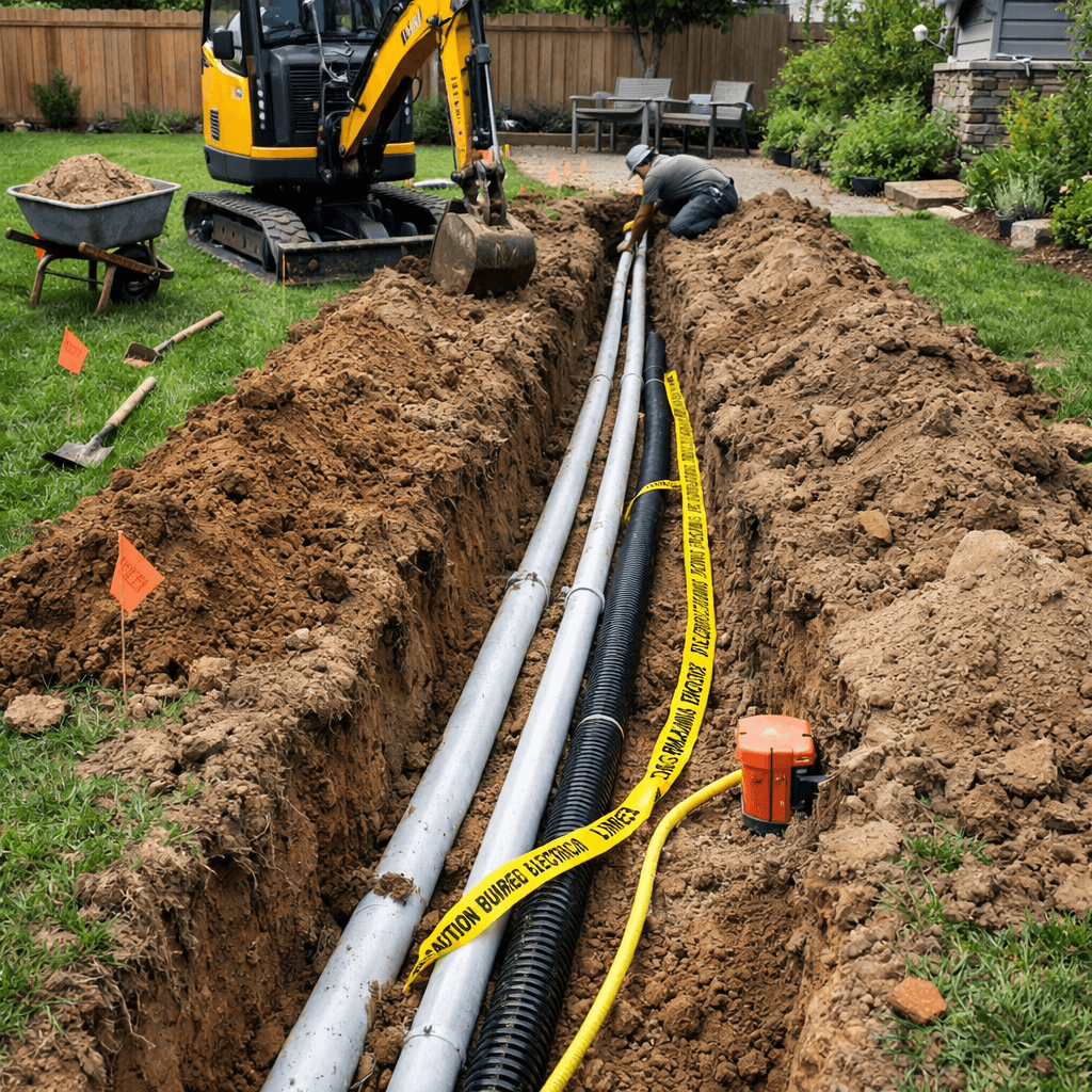 Trenching & Utility Installation