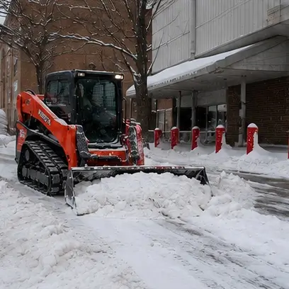 commercial snow clearing